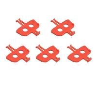 Generico Bike Disk Brake Spacer - PP 4.7x4.7cm 5Pcs | Disc Spacer Hydraulic Pad Insert Tool, Bicycle Brake Pad Spacers | Cycling Maintenance Tool for Mountain Bike Road Bikes Folding Bikes Use