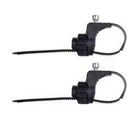 Generico Bike Fork Morsetto - Anello alla Gola Regolabile, Kit di Montaggio A Portata Anteriore E Posteriore per Mountain Bike - di Fango A Copertura Completa per Uomini, Donne, Uso di Guida All'aper