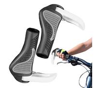 Generico Bike Handlebar Grips - 2 Pair Bike Handlebar Grips | Comfortable Bicycle Handlebars, For Road Mountain Bicycle, Foldable Cycle,Mountain Biker Gŕips