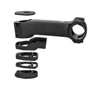 Generico Bike Handlebar STEM | Aluminum Alloy Handlebarr Riser Extender | Degree Adjustable, Internal Cable Routing, Cycling Accessories for Road Mountain Long Distance Racing Adventure