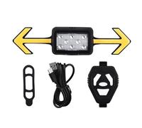 Generico Bike Lights Front And Back, Super Bright Bicycle Lights USB Rechargeable, 8+7 Lighting Modes, Fast Charging, IP65 Waterproof Bike Light Set for Night Riding/Camping/Mountain