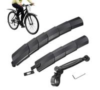 Generico Bike Mud Guard, Quick Release Set, 2.56x11.54 Inches Front Rear Splash Protector with Adjustable Fit System, Cycling Accessory Kit, Sleek Urban Style Design for Mountain Road