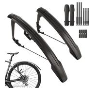 Generico Bike Mudguard - Adjustable Biking Mudflap | Bicycle Mudguards for Mountain, Road, Commuting, Recreational Riding, Protects Cyclists from Mud, Rain And Wet Weather Conditions