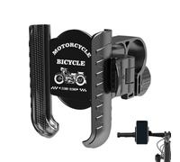 Generico Bike Phone Holder - 360° Rotating Clamp | Anti-Slip Mount | 5.91 Inch Universal Handlebar Stand with Vibration Protection for Cycling, Motorcycle, Scooter, Navigation & Outdoor Travel