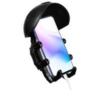 Generico Bike Phone Holder, Motorcycle Phone Mount, ABS, Sponge Handlebar Navigation Bracket For ATV Bicycle And Scooter, Secure Mobile Cradle For Travel And Vacation, 360° Adjustable Clamp
