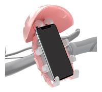 Generico Bike Phone Holder, Motorcycle Phone Mount, ABS, Sponge Handlebar Navigation Bracket For ATV Bicycle And Scooter, Secure Mobile Cradle For Travel And Vacation, 360° Adjustable Clamp