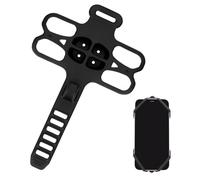 Generico Bike Phone Holder - Silicone Anti-Shock Straps, Adjustable Mount with Grip, Secure Cycling Gear with Balance, Riding Accessory, Supplies for Business Trip, Family Vacation