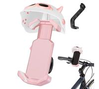 Generico Bike Phone Holder with Sunshade, 360 Degree Rotating Waterproof Cellphone Mount for Bicycle and Motorcycle Handlebar, Secure Phone Rack, Outdoor Riding, 4.7x7.1 inches
