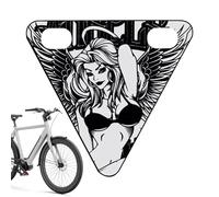 Generico Bike Reflectors - High Visibility Safety 1 Set | Night Riding Cycling Reflective Warning Attachments, Bicycle Reflector Kit for Road Mountain Commuting Travel | Outdoor Use