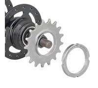 Generico Bike Sprocket Cog, Cycling Chain Freewheel, 2.8 Inches Rust Resistant Finish And Lightweight Structure, Gear Accessory for City Biking, Mountain Riding, Outdoor Commuting, Silver