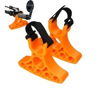 Generico Bike Stand, Handlebar Mount, Universals Non-Slip Portable Pair Elevates Frame, Sturdy Compact Foldable Lightweight Maintenance Tool Protects Handlebars, Cycling Aid for Workshop