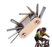 Generico Bike Tool Kit, Cycling Maintenance Set, Foldable Multi Tools, Portable Bicycle Repairs Accessories for Quick Fixes, Road Bikes, Mountain Repair, Daily Ride, Roadside, 6.3/3.4/2.7 Inches