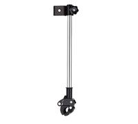 Generico Bike Umbrella Attachment Mount, Adjustable No-Drill Umbrella Stand, Flexible Clamp-On Bracket Design, Hands-Free Shade Holder, for Bikes Wheelchairs Teens Family Girls Women