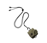 Genérico Billet Collo unico - Cuffie appese al collo, Borsa portatile portatile Borse a moneta chiave elegante per le schede auricolari, verde militare, Consulte la descripción, Vedere la descrizione