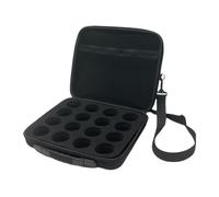 Generico Billiard Travel Storage Box | Portable Pool Ball Organizer Cases With Handle And Shoulder Strap | Pool Ball Holder For Home Entertainment Game Night Indoor Outdoor Activities