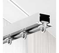 Generico Binario per Tenda Resistente, Kit di Guide da Incasso in Alluminio per Tende,Scorrimento Flessibile Silenzioso,for Living Room Bedroom Room Divider(Size:6m/19.6ft)