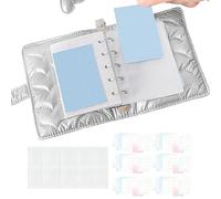 Generico Binder Notebook - Spiral Notebook, Collage Memo, Cover Pocket Transparent Pages | M5 Journaling Sticker For Women Teens College Students Girls Home Dorm School Classroom Study Room Pupil