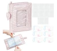 Generico Binder Notebook - Spiral Notebook, Collage Memo, Cover Pocket Transparent Pages | M5 Journaling Sticker For Women Teens College Students Girls Home Dorm School Classroom Study Room Pupil