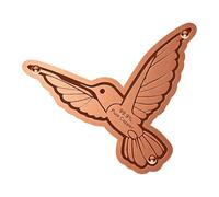 Generico Bird Bath Copper Disk - 2mm Purification Plate with Three Point Support, Self Cleaning Design | Keeps Water Fresh Year Round, Durable Metal Platte for Outdoor Garden Yard