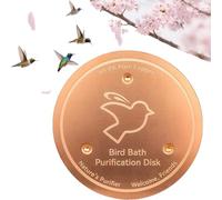 Generico Bird Bath Copper Disk - Bird Bath Copper Disk for all Seasons, Pure Coppers Physical Water Purification, for Outdoor Birds Baths, Bowl And Garden Fountain (Style-A)