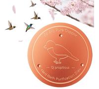 Generico Bird Bath Copper Disk - Bird Bath Copper Disk for all Seasons, Pure Coppers Physical Water Purification, for Outdoor Birds Baths, Bowl And Garden Fountain (Style-C)