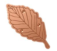 Generico Bird Baths Copper Disk - Safe Clean Water Bird Bath Tray Copper Cleaning Plate Outdoor Pet Fountain Accessory for Sparrows Parakeets Lovebirds Conures Finches Garden