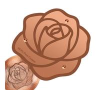 Generico Bird Baths Copper Disk - Safe Clean Water Bird Bath Tray Copper Cleaning Plate Outdoor Pet Fountain Accessory for Sparrows Parakeets Lovebirds Conures Finches Garden
