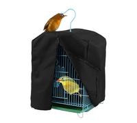 Generico Bird Cage Cover,with Zipper Insulated Windproof Warm Cover | 32x33x45cm Effortless Parrot Parakeet Cage Dust Protection -Breathable Protective For Lovebirds, Finches, Bunny, Macaw, Cockatiel