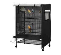 Genérico Bird Cage Covers For Night | Parrot Cage Covers For Night | Waterproof Light Eliminator Pet Supplies and Accessories, Nighttime Enclosure For Small Animals Cockatiel Parrot Finches Parakeet