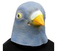 Generico Bird Costume Face Cover, Funny Latex Animal Headgear Halloween Cosplay, Realistic Full Head for Festival Performance Party Carnival Masquerade Outdoor Holiday Events Adults Women Men Teens