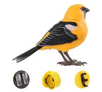 Generico Bird, Electronic Animal Pet, Realistic Talking Figure, Battery Powered Design, Speech Mimicking Functionality, Desktop Decoration, Mini Green Creature for Party Favors Room