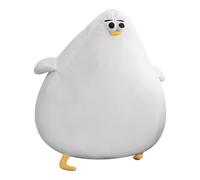Generico Bird Stuffed Animal, Cartoon Bird Plush Pillow, Portable Big-Eyed Cushion, Compact Soft Toy Doll, Cuddly Companion for Boys, Girls Bedroom, Livingroom, Decoration, Sofa and Bed, White