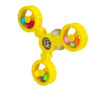 Genérico Bird Toys - Engaging Windmill Enrichment, Safe Chewable Training Avian Playthings, Active Mental Stimulation Parakeet Gear, ABS Rotating Cage Accessories - For Macaw Lovebirds Cockatoos