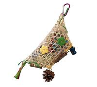 Genérico Bird Toys - Parrot Toy | Toys For Birds | Parrot Chewing Trainer | Mental Stimulation Chewing Toys For Foraging Training Boredom Release Breeding Enrichment Indoor Outdoor, Pendant Bird Toys