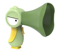 Generico Bird Voice Changer, Kids Megaphone Toy, Novelty Bird Microphone with Fun Sound Effects, Playful Voice Modulation, Interactive Sound Toy for Outdoor Play And Group Activities, Green