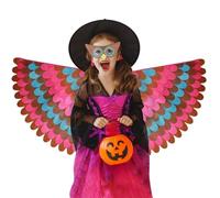 Generico Bird Wing Costume Children - Dress Crooplass Color Group | pieghevoli di angelo leggero per carnevale, Halloween, apparizioni sul palcoscenico e per costumi da gioco di ruolo