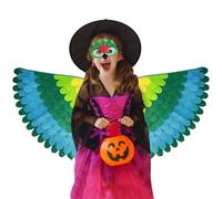 Generico Bird Wing Costume Children - Dress Crooplass Color Group | pieghevoli di angelo leggero per carnevale, Halloween, apparizioni sul palcoscenico e per costumi da gioco di ruolo