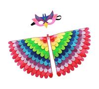 Generico Bird Wing Costume Children - Dress Crooplass Color Group | pieghevoli di angelo leggero per carnevale, Halloween, apparizioni sul palcoscenico e per costumi da gioco di ruolo