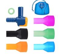 Generico Bite Valve Replacement - Bite Valve Bladder Spout Replacement for Backpack Water Reservoir | Silicone Reservoir Spout for Backpacking Camping Hunting Hiking Biking