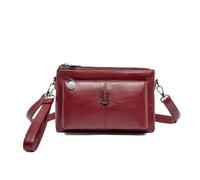 Generico Blaciokamith Large Capacity Bag Crossbody Bag Vintage Multi Pockets Soft Leather Bag for Women (3)