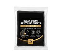Generico Black Clothing Dye - Clothing Color Restorer Sheet 10 Pieces
