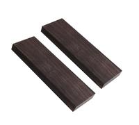 Generico Black Ebony Lumber - Wood Blank DIY, Material Music | Instruments Tools Timber Handle Plate Accessory, 4.7x1.57x0.39 inch Hardware Component for Crafting