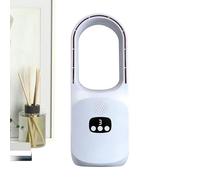 Generico Bladeless Fan For Bedroom Desktop Bladeless Circulator Fan 120 Degree Oscillation 3 Speed Quiet Cooling With Heating Function For Home Office Living Room