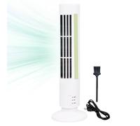 Generico Bladeless Floor Fan - Vertical Standing Electric Cooling Fan With Quiet, Energy-Saving Design | Perfect For Small Spaces, Dorms, Offices & Home Travel Use