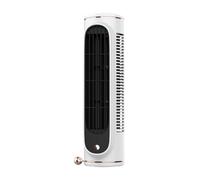 Generico Bladeless Tower Fan - Personal Bladeless Desk Fan Tower | Quiet 3 Speeds Rechargeable Air Circulator Desk Accessories for Living Room Bedroom Kitchen Summer Outdoor Travel