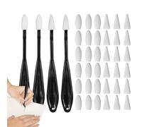Generico Blending Stumps for Drawing - Rubbing Sponge Brush Wipe for Kids Travel Studio, Art Blending Tool with Washable Heads, Multifunctional Trimmer Detail Correcting Painting Supplies