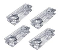 Generico Blind Cord Knobs,4X Transparent Shutter Cord Weight Knob | Pull String Pendant Safety Handle Drapes TensionerI, Curtain Bead Chain Drawcord Weighted Handle