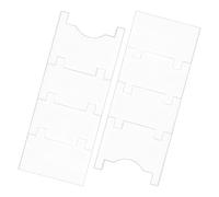 Generico Bloccanti Per Letti,2 Set Per Mobili In Acrilico - Bloccante Anti Scivolamento Armadio,Per Divano Sofa Tavolo Armadio Testiera Ufficio Domestico Appartamento Dormitorio