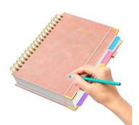Generico Blocco a, divisore per notebook per la presa di appunti con il diario ideale, adatto a scuole, aula, casa, studenti e insegnanti, robusto binding e design portatile, 8.27x10.04 pollici
