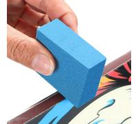 Generico Blocco Abrasivo in - Pietra da Sci per Rimuovere Sbavature, Blocco per Messa A Punto di Sci E Smerigliatura delle Lamine da 60 Grana per Scii E Snowboard | per La Preparazione alla